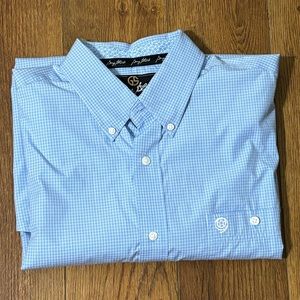 George Strait Wrangler Long Sleeve Button Up